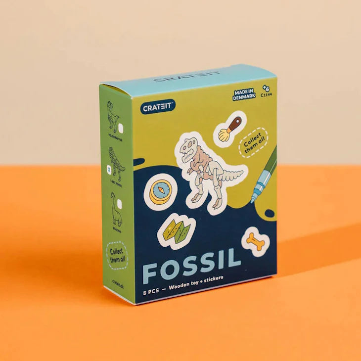 Crateit Dinosaur Fossil Wooden Toy | Children of the Wild