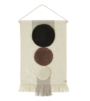 OYOY Living Design Maru Wall Rug in Brown | 25% OFF | Children of the Wild