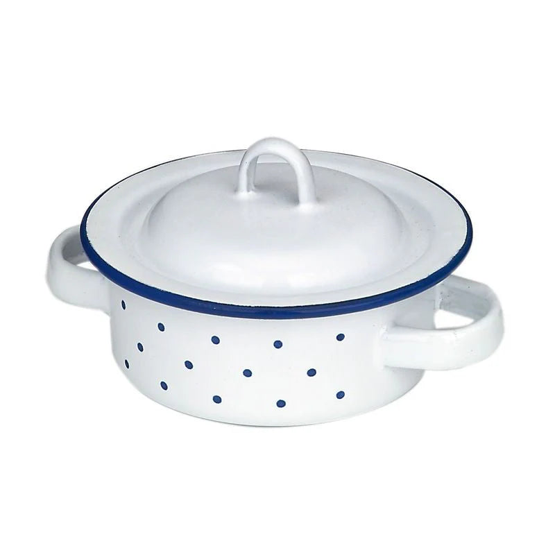 Gluckskafer Enamel Pot Low 12cm  | 30% OFF | Children of the Wild