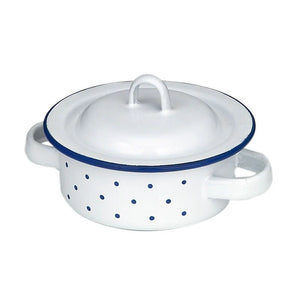 Gluckskafer Enamel Pot Low 12cm  | 30% OFF | Children of the Wild