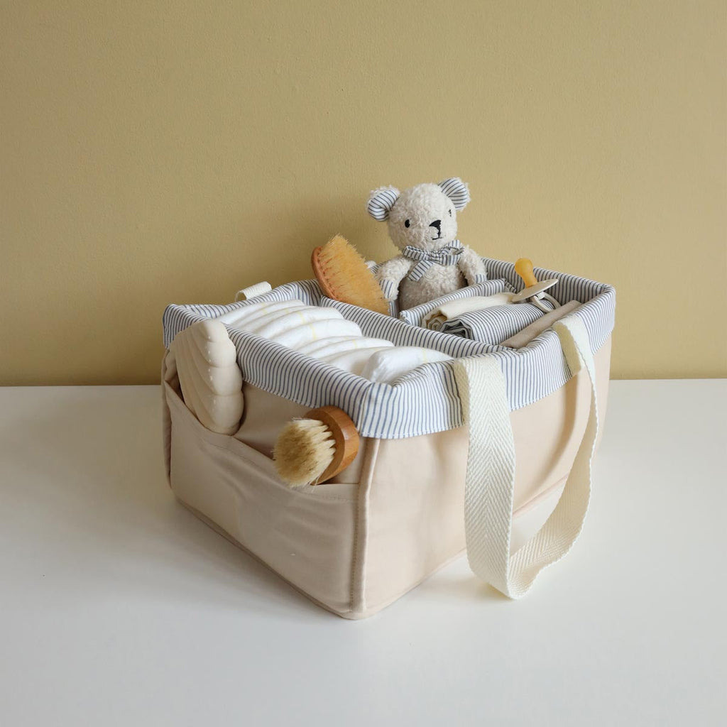 Cam Cam Copenhagen Changing Caddy in Stripes | Children of the Wild