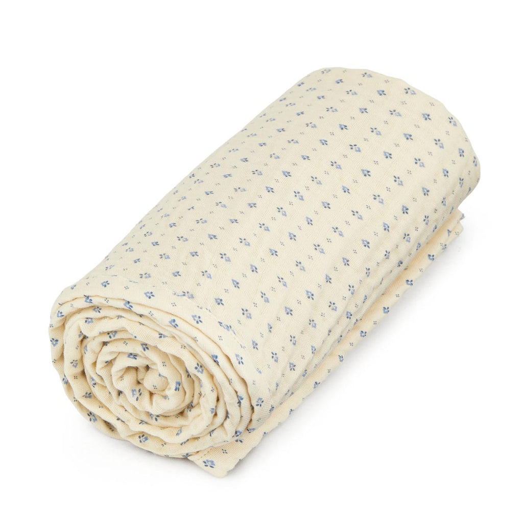 Cam Cam Copenhagen Muslin Baby Blanket GOTS in Capri | Children of the Wild