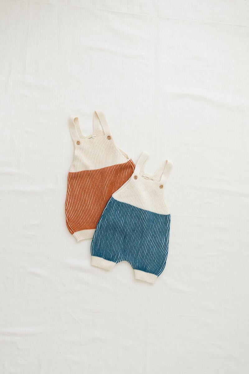 Fin and Vince Field Romper in Ocean | 40% OFF SALE | Children of the Wild
