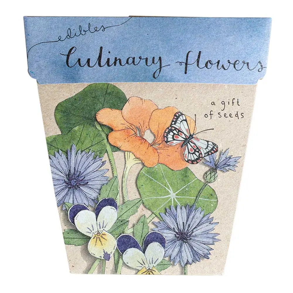 Sow n' Sow Culinary Flowers Gift of Seeds | 30% OFF | Children of the Wild