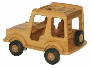 Drewart Oversized Jeep Heirloom Wooden Toy | Children of the Wild