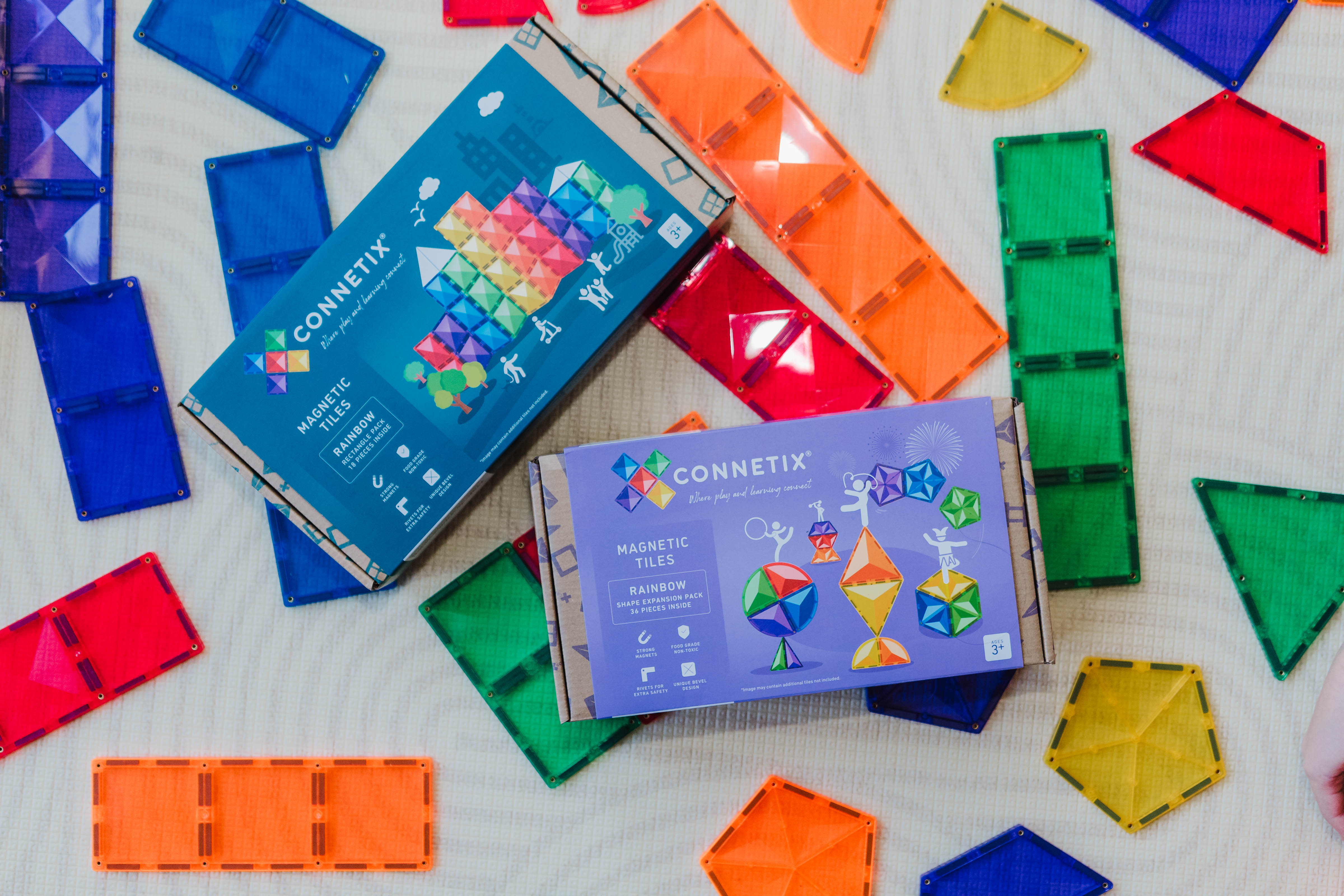Connetix 54 Piece Rectangle Shape Bundle Pack | Free Shipping | Children of the Wild