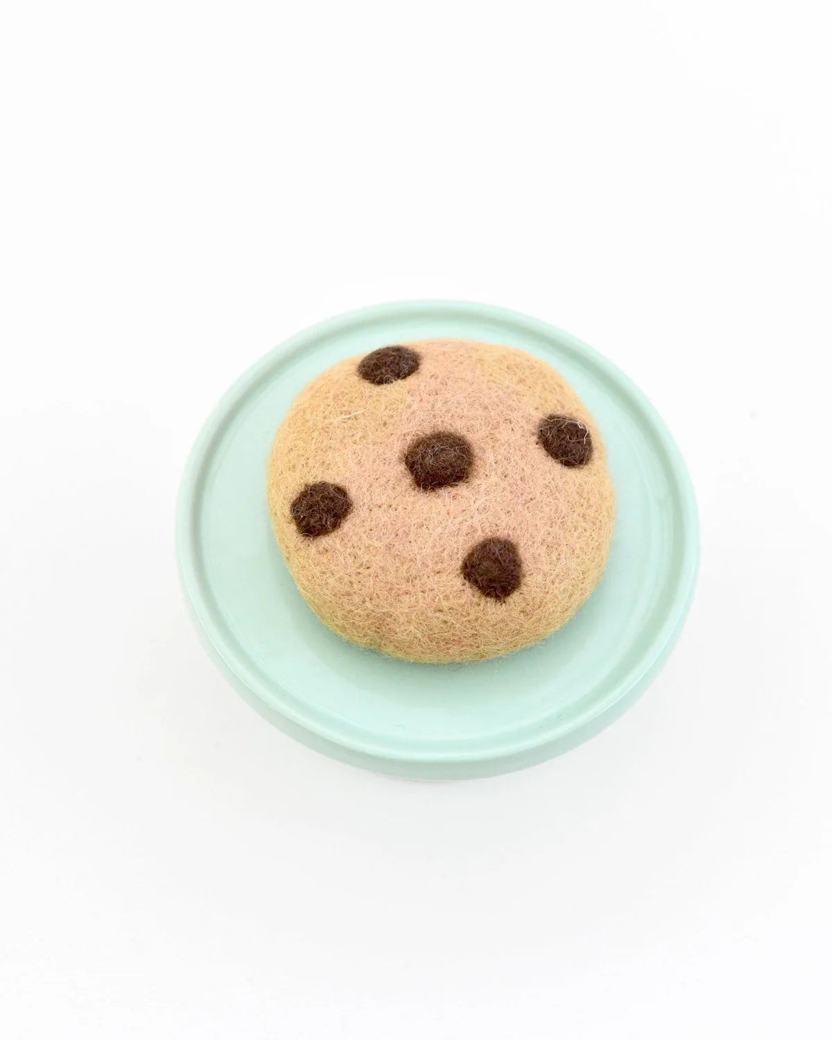 Tara Treasures Felt Chocolate Chip Cookie | Wool Felt Pretend Play  | Children of the Wild