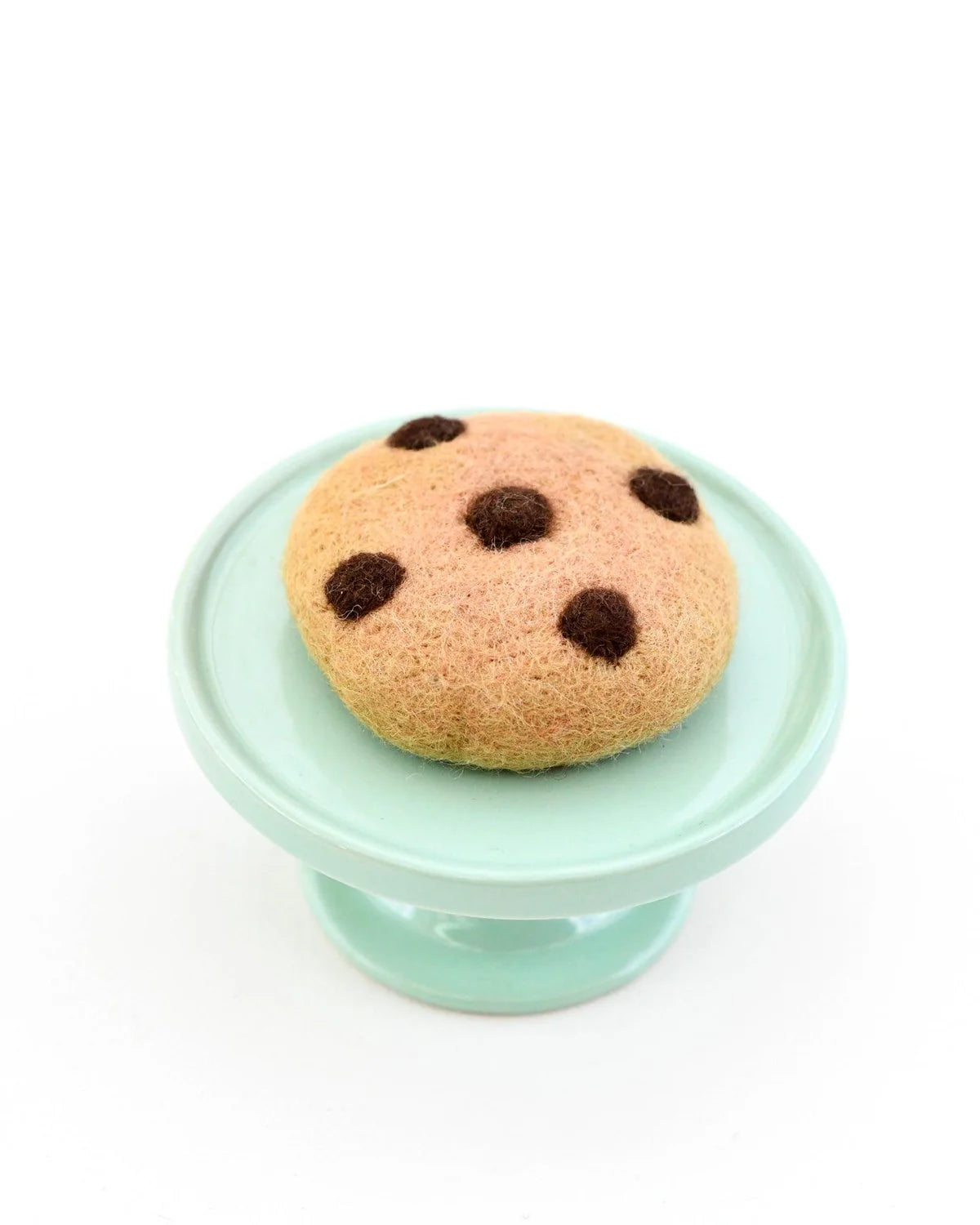 Tara Treasures Felt Chocolate Chip Cookie | Wool Felt Pretend Play  | Children of the Wild