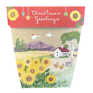 Sow n' Sow - Christmas Sunflower Gift of Seeds | Children of the Wild