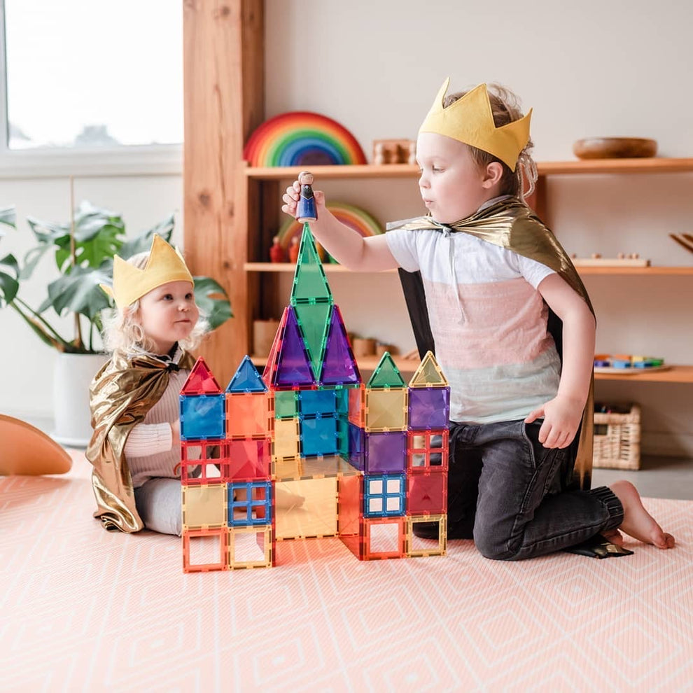 Connetix 212 Piece Magnetic Tile Mega Pack in Rainbow | Free Shipping | Children of the Wild