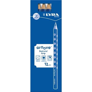Lyra Groove Graphite Pencils Set of 12 | 6.25mm | Art Supplies | Children of the Wild