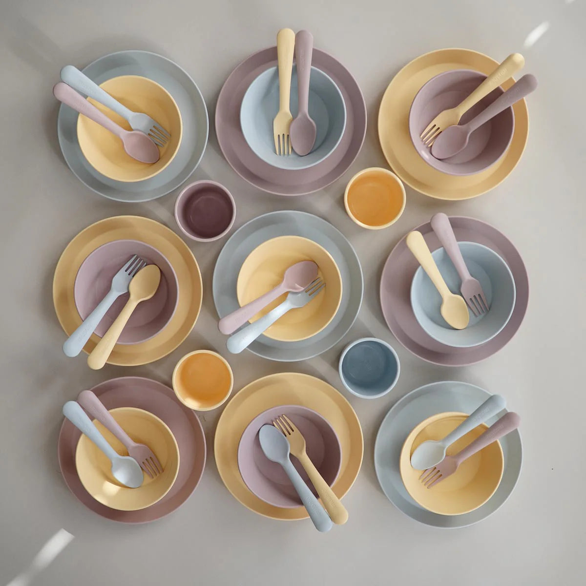 Mushie Mushie Fork and Spoon in Blush | 25% OFF SALE | Children of the Wild