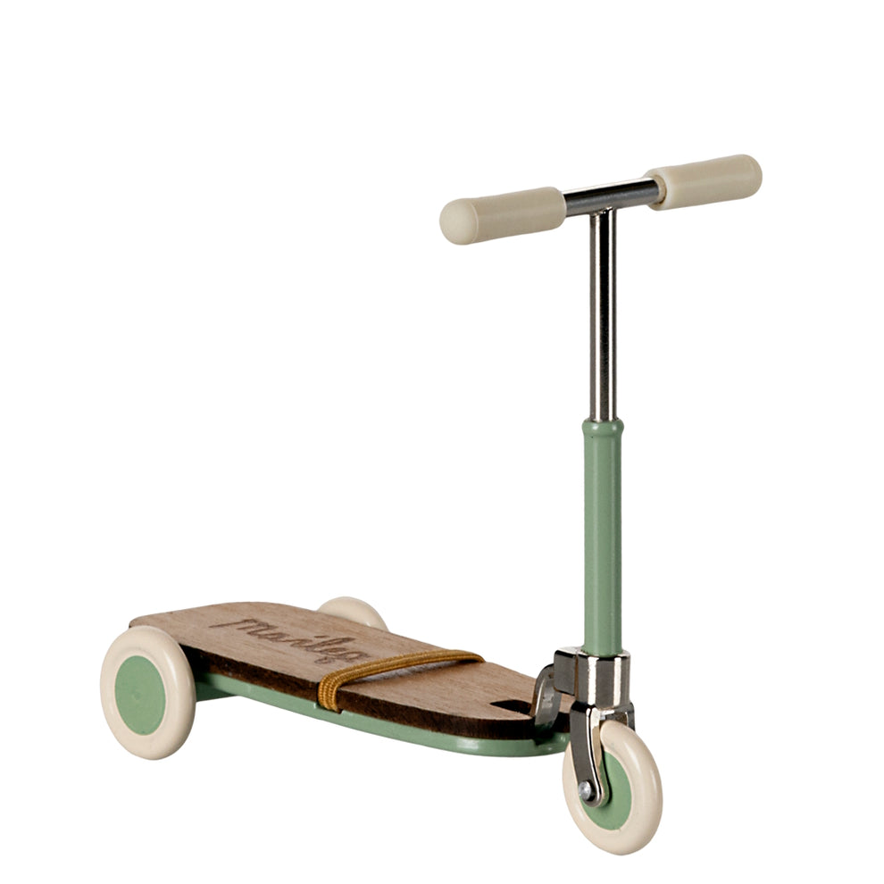 Maileg Kick Board Scooter Mouse Mint | 2025 Release | Children of the ...