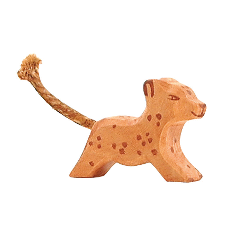 Ostheimer Wooden Leopard Small Running | Wild Animals | Children of the Wild