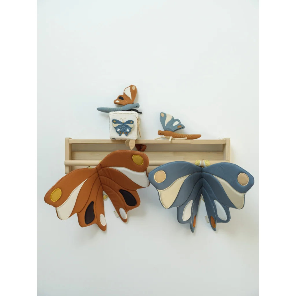 Fabelab Butterfly Rattle in Cinnamon | Children of the Wild