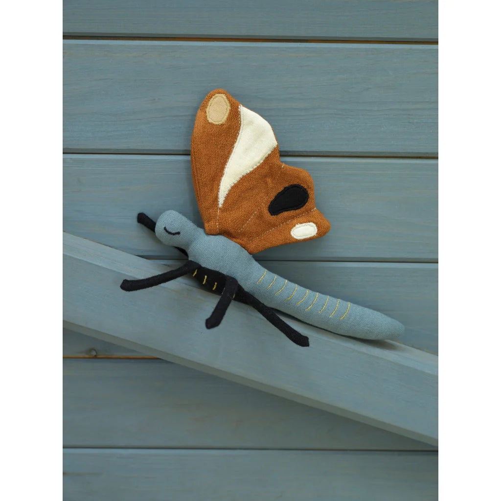 Fabelab Butterfly Rattle in Cinnamon | Children of the Wild