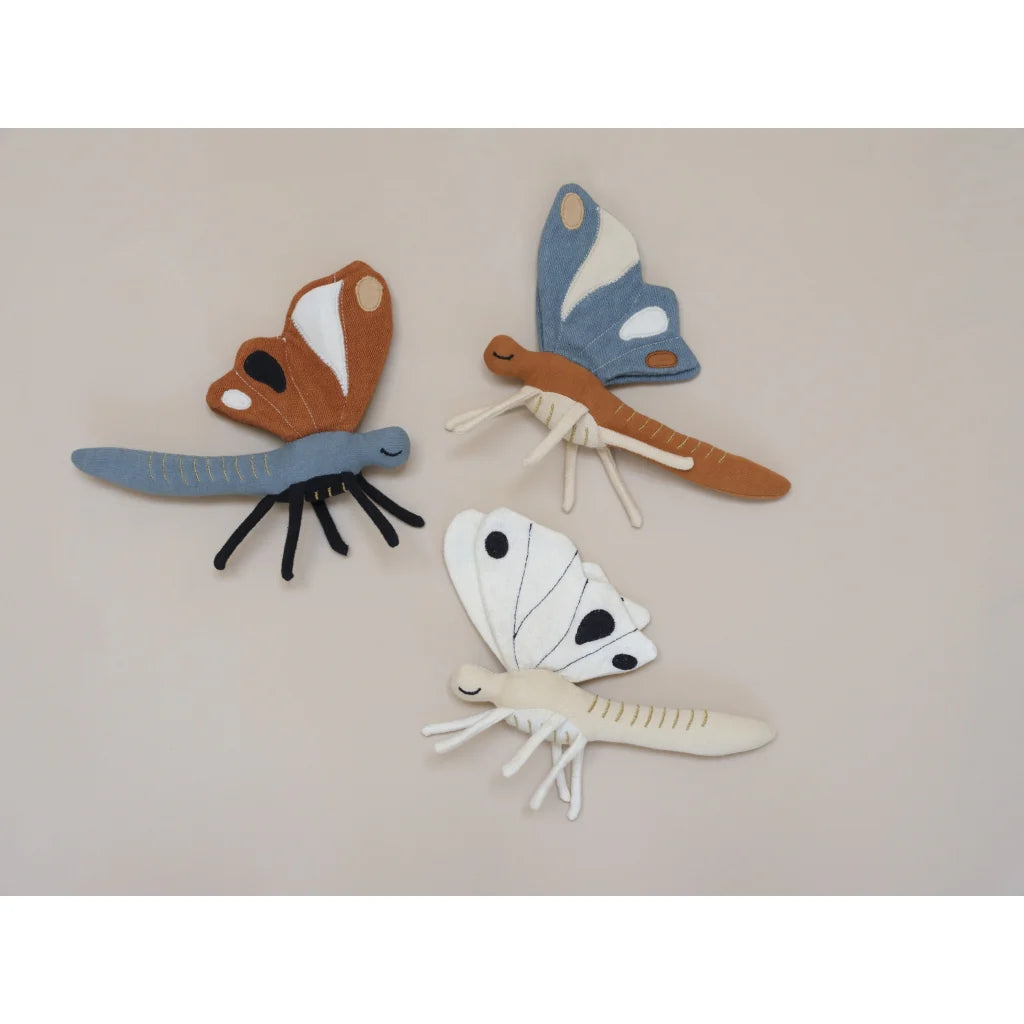 Butterfly Rattle Fabelab Butterfly Rattle in Cinnamon | Children of the Wild
