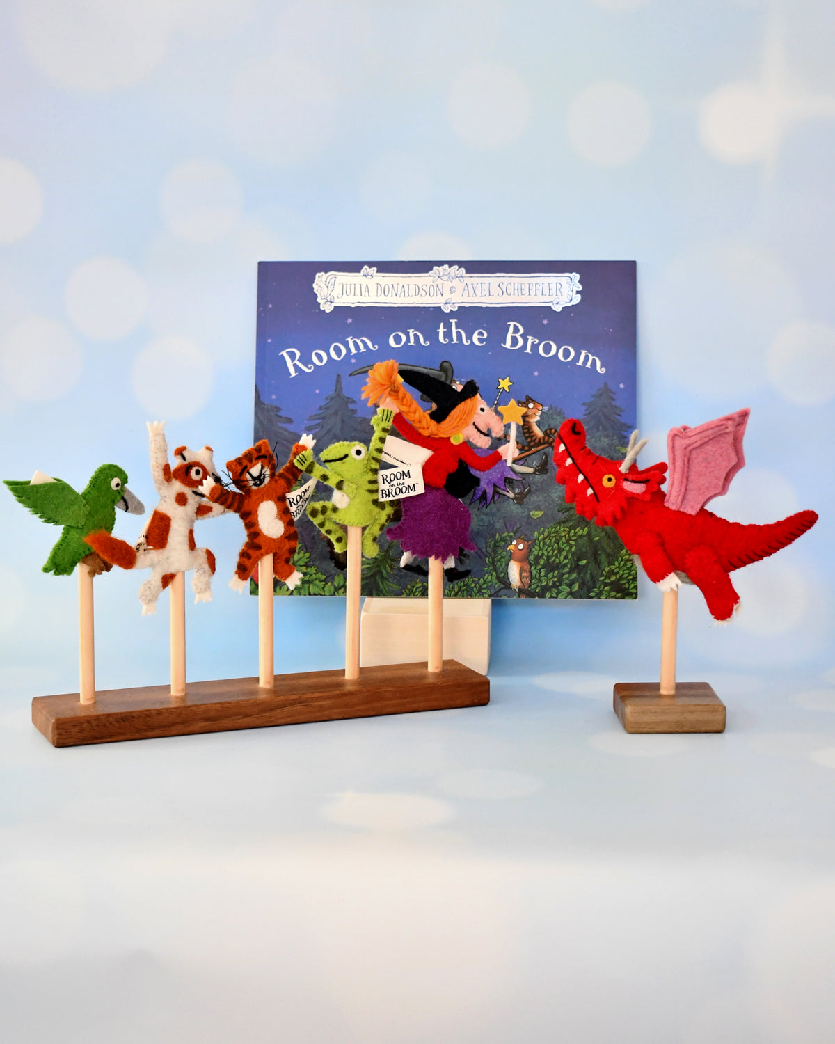 Tara Treasures Room on the Broom® Finger Puppets Set | Children of the Wild