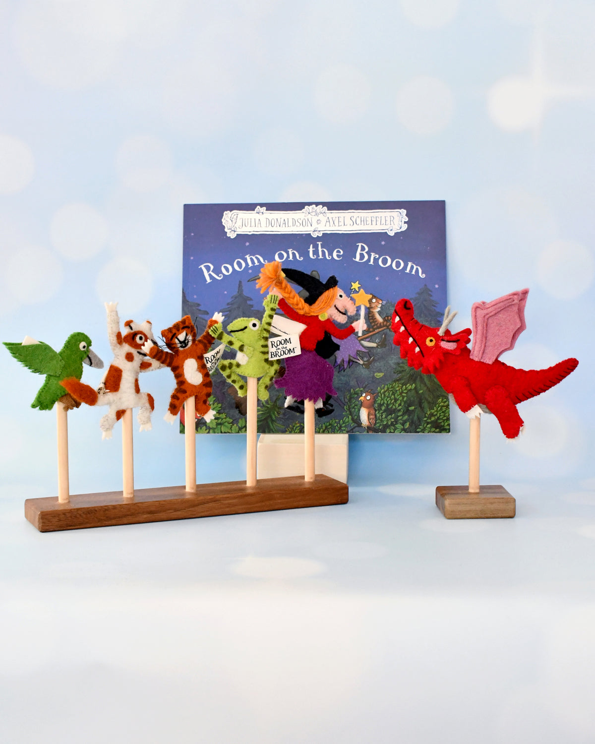 Tara Treasures Room on the Broom® Finger Puppets Set | Children of the Wild