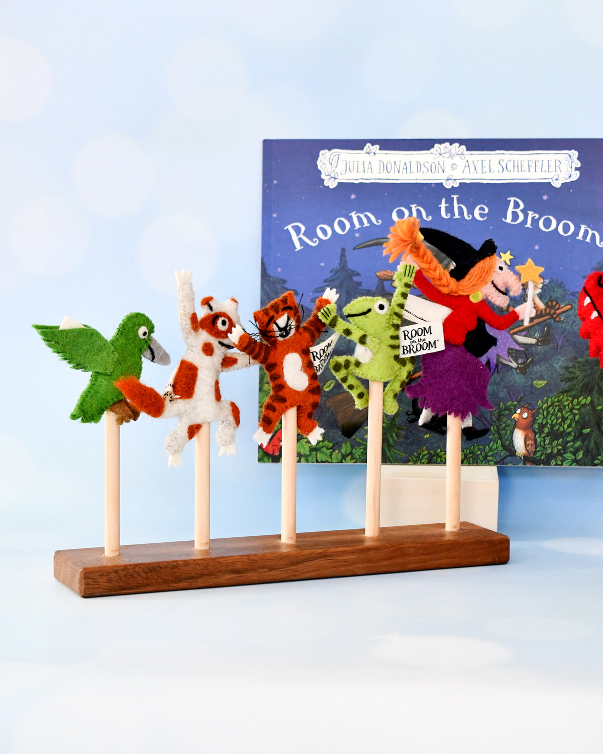 Tara Treasures Room on the Broom® Finger Puppets Set | Children of the Wild