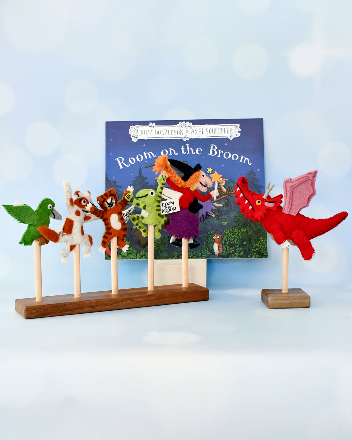 Tara Treasures Room on the Broom® Finger Puppets Set | Children of the Wild