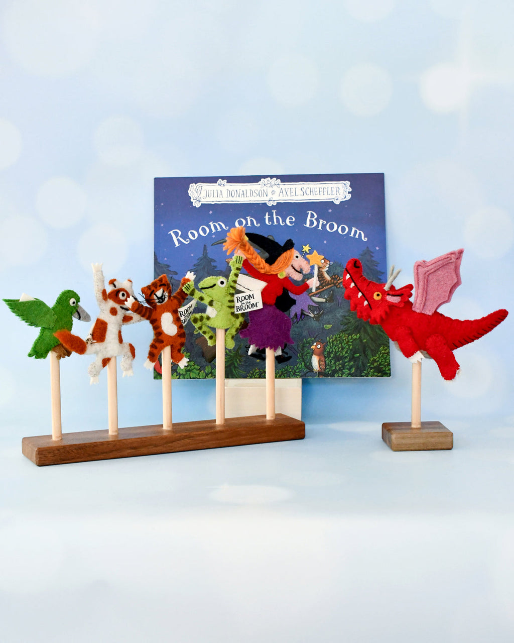 Tara Treasures Room on the Broom® Finger Puppets Set | Children of the Wild