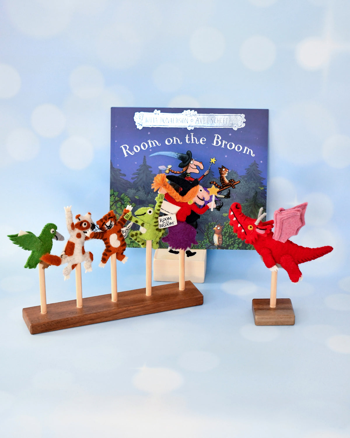 Tara Treasures Room on the Broom® Finger Puppets Set | Children of the Wild