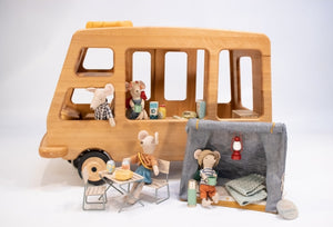 Drewart Camper Van Heirloom Wooden Toys | Children of the Wild