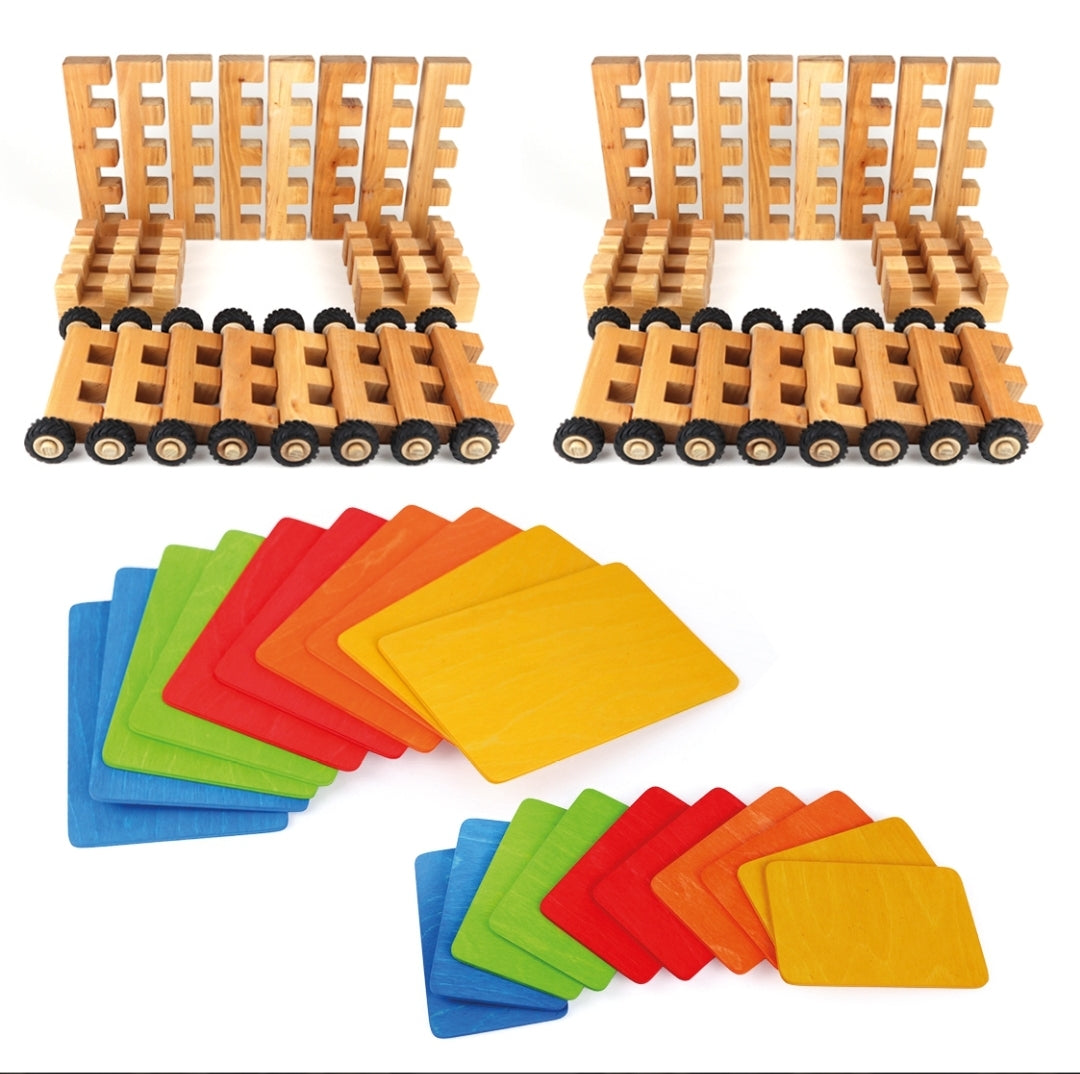 Bauspiel XXL Wheel Kit 68 Piece set | Children of the Wild