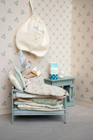 Maileg Vintage Mouse Bed in Mint | 2022 Release | Children of the Wild