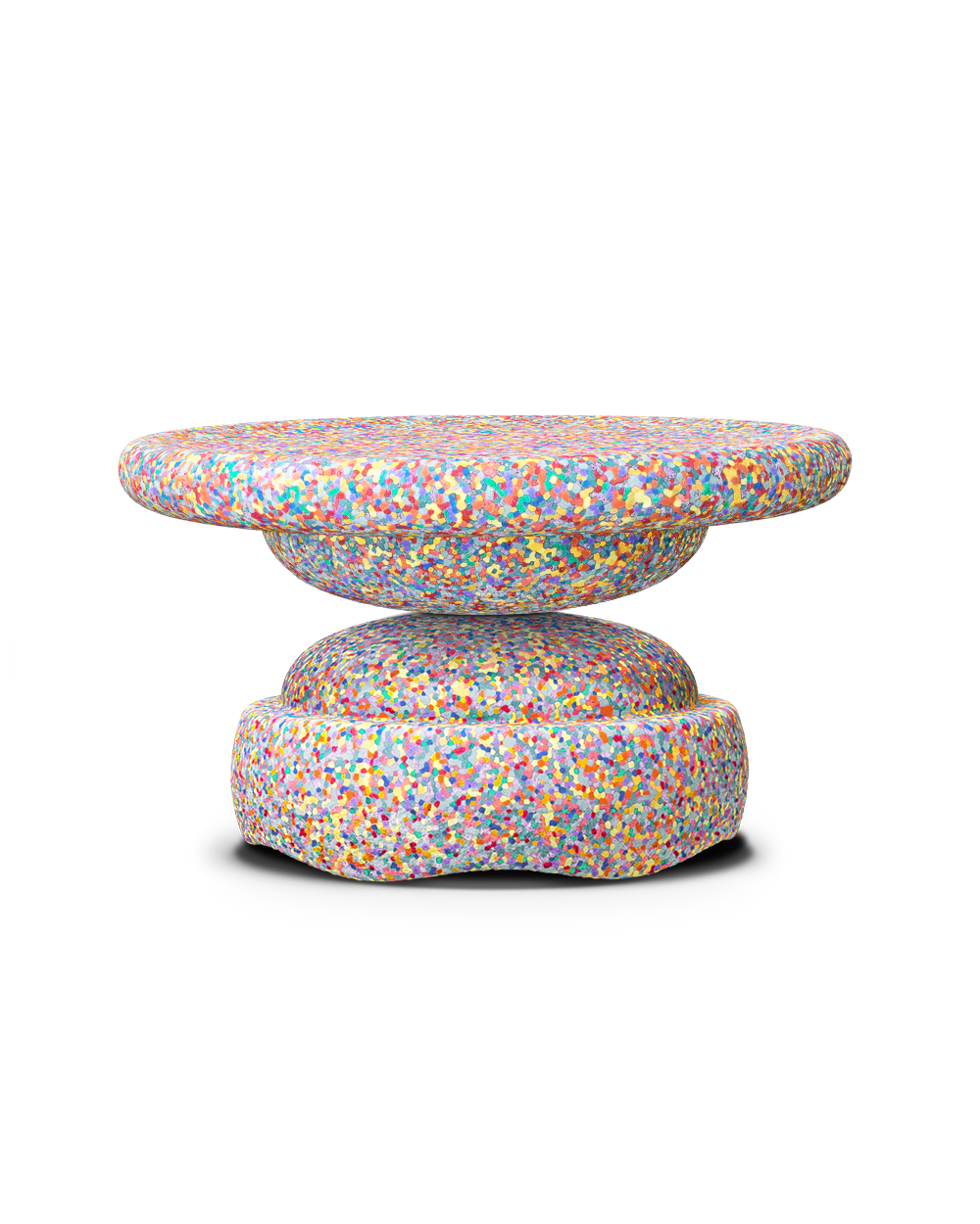Stapelstein Super Confetti Balance Board + Stepping Stone Set | 1 Stepping Stones + Board | Children of the Wild