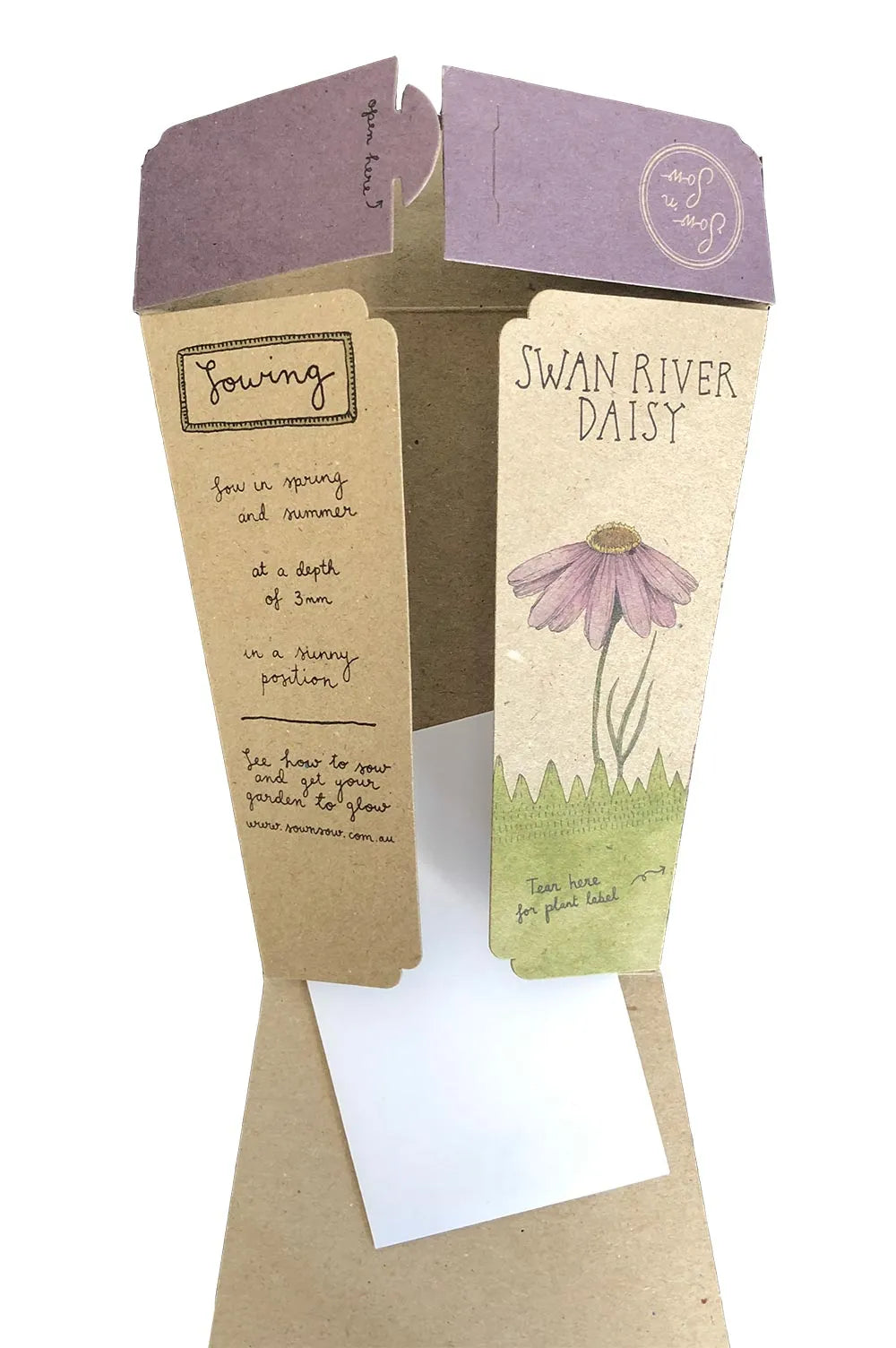 Sow n' Sow - Swan River Daisy Gift of Seeds | Children of the Wild