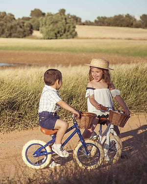 Banwood First Go Balance Bike in Navy Blue | For 2.5 - 5 years | Children of the Wild
