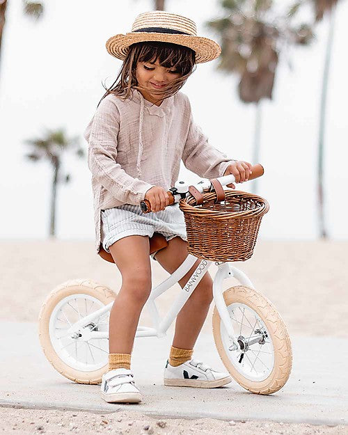 Banwood First Go Balance Bike White | For 2.5 - 5 years | Children of the Wild