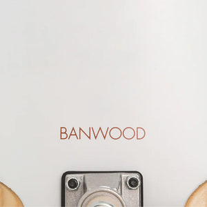 Banwood Skateboard in White | For 3+ years | Children of the Wild