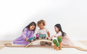 Connetix 50 Pc Transport Magnetic Tile Train Pack in Pastel | Children of the Wild