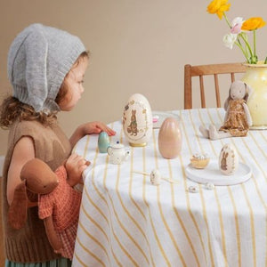 Maileg Easter Eggs Nested Set of 2 in Rose | Children of the Wild