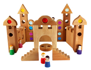 Bauspiel Fairytale Mixed 36 Piece Set with Wooden Box | Children of the Wild