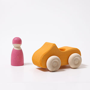 Grimms Convertible in Yellow | Wooden Car | Children of the Wild