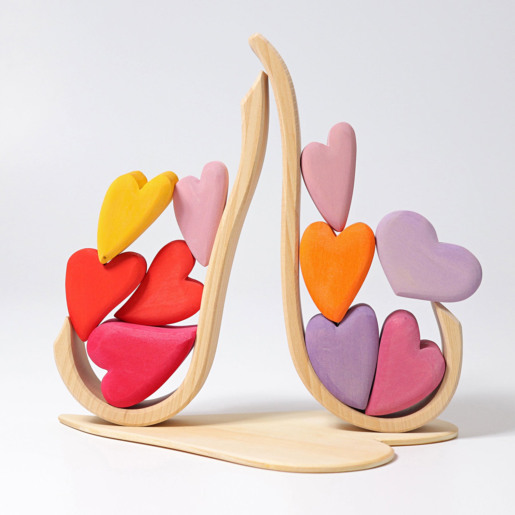 Grimms Red Hearts | Wooden Block Sets | Children of the Wild