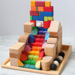 Grimms Cornerstones Building Set | Wooden Block Sets | Children of the Wild