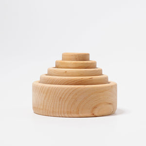 Grimms Stacking Bowls Natural | Children of the Wild