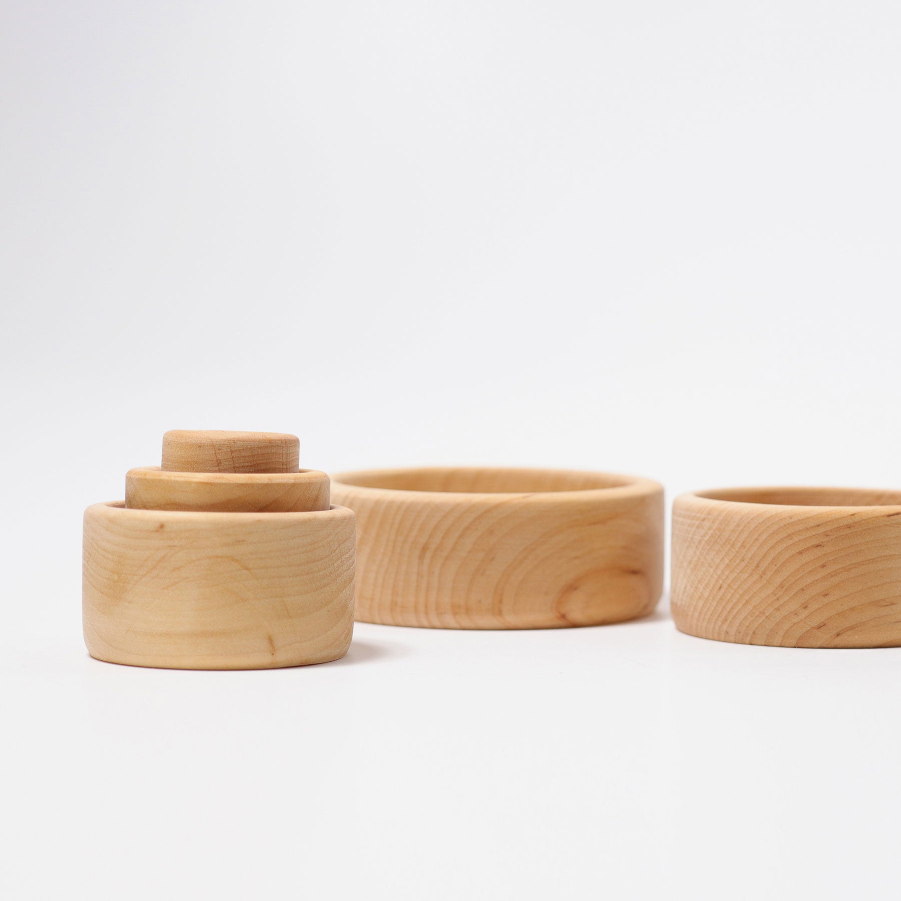 Grimms Stacking Bowls Natural | Children of the Wild