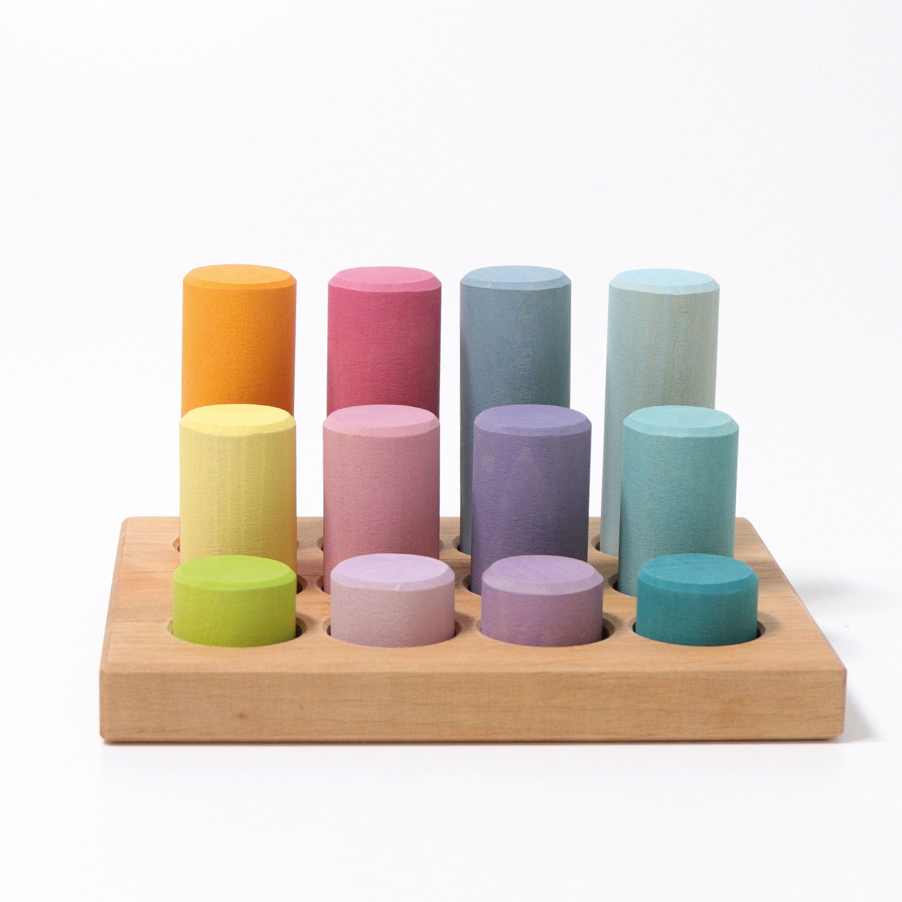 Grimm’s Rollers Small Pastel Sorting Game | Wooden Building Sets | Children of the Wild