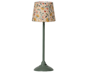 Maileg Miniature Floor Lamp Dark Mint 5011011602 | Dolls House Furniture | Children of the Wild