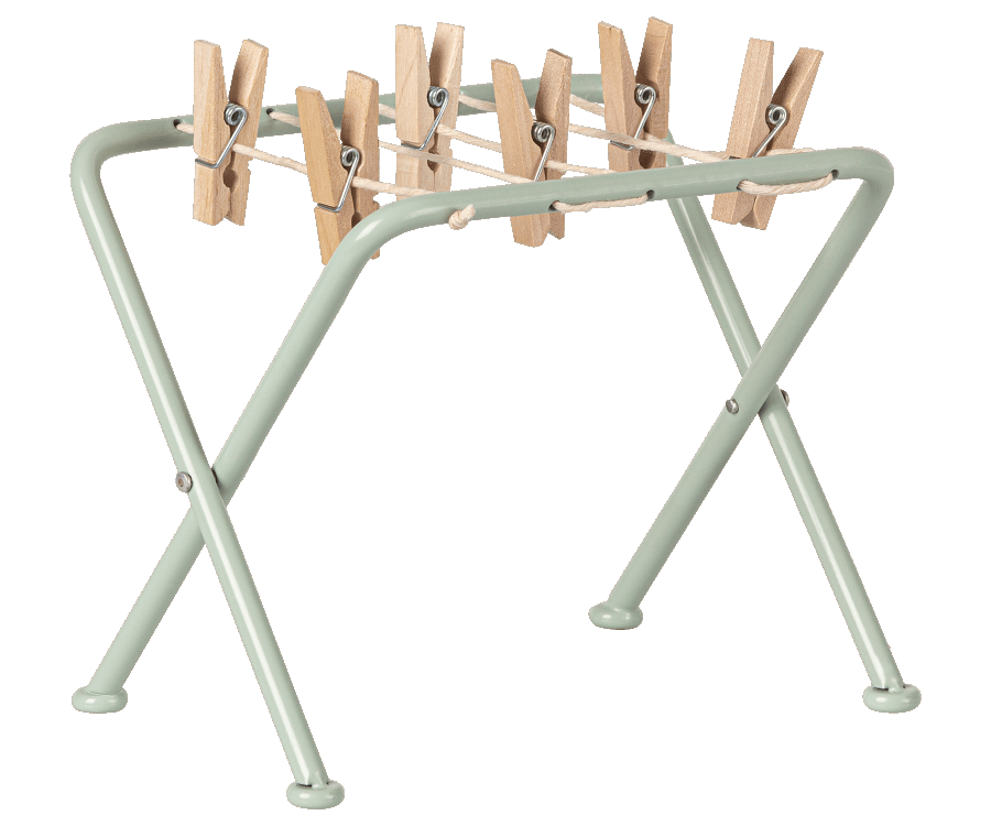 Maileg Drying Rack with Pegs | Children of the Wild