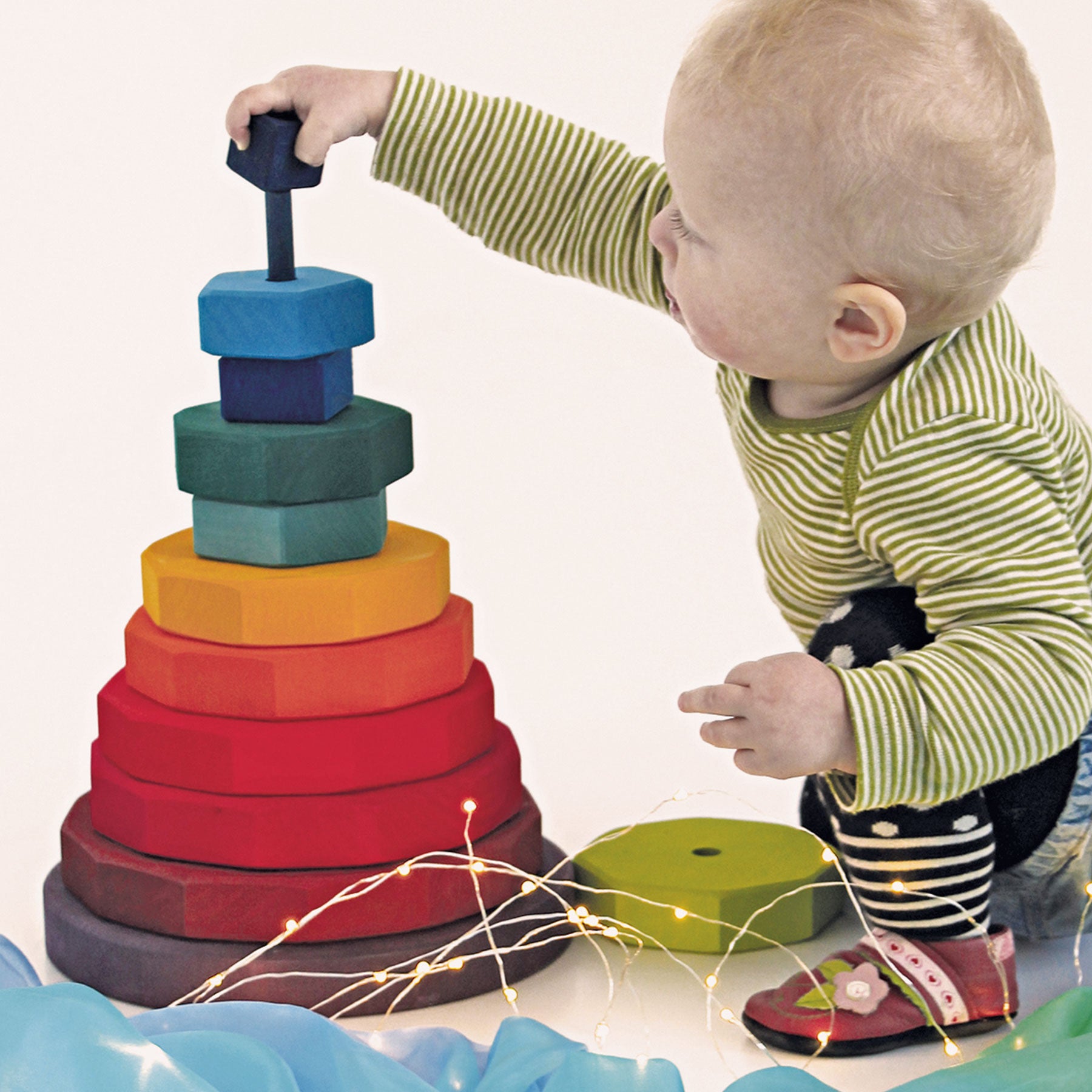 Grimm’s Giant Geometrical Stacker | 12+ Months | Children of the Wild
