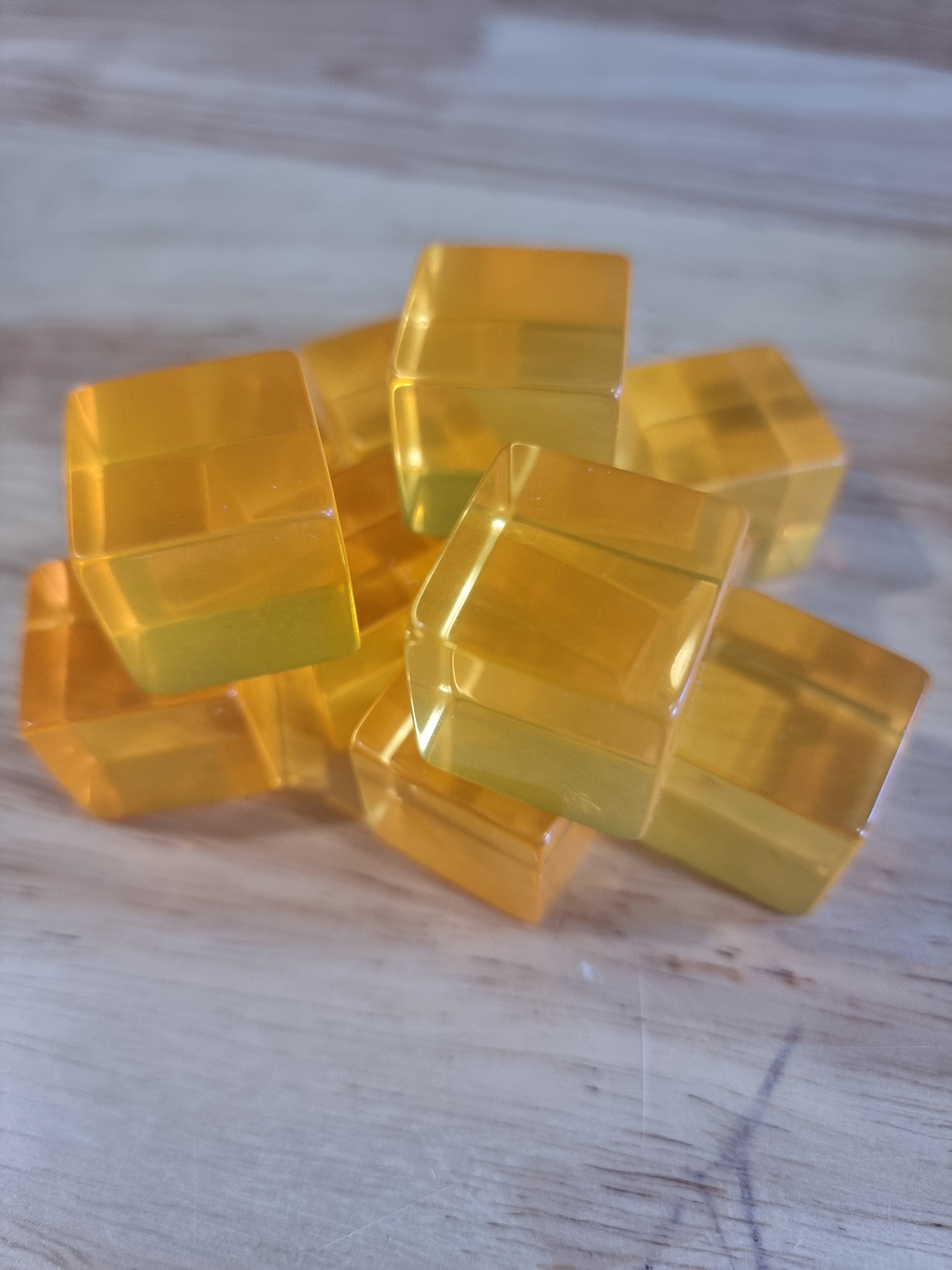 Bauspiel Lucite Cubes Per Piece