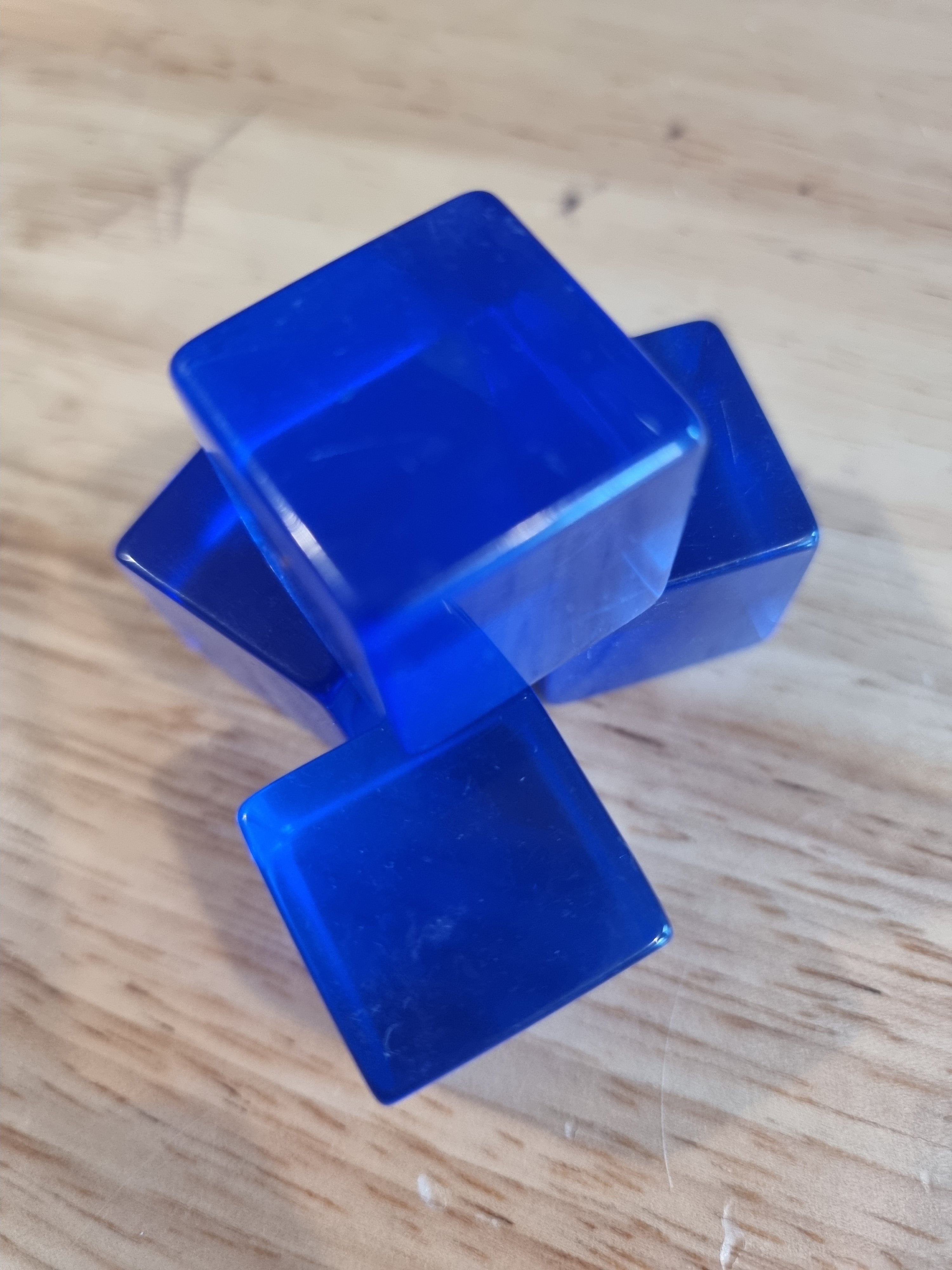 Bauspiel Lucite Cubes Per Piece | Seconds