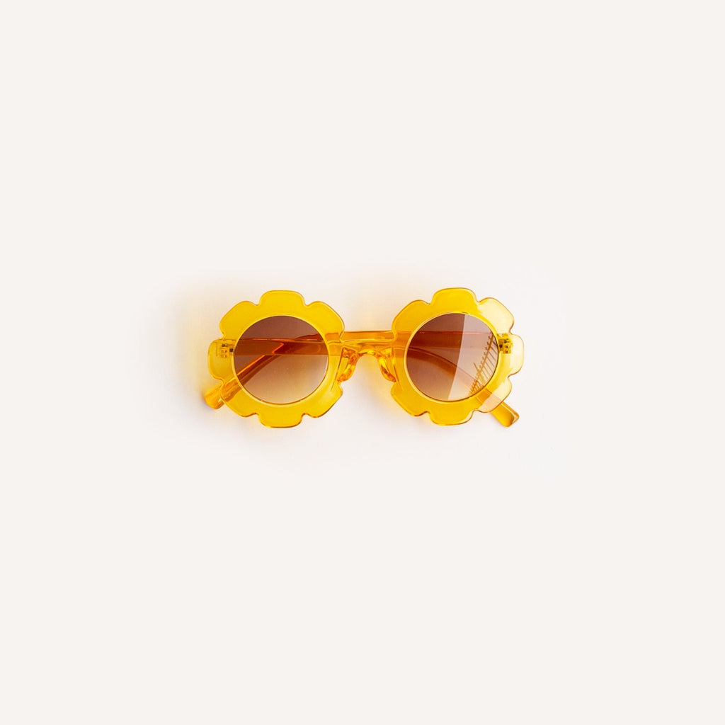 Lacey Lane Clear Yellow Flower Sunglasses | 30% OFF | Children of the Wild